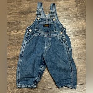 Vintage OshKosh B'gosh Classic Vestbak Blue Kids Overalls